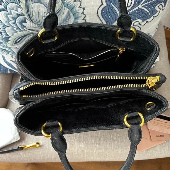 Miu Miu Vitello shine Trapu Cibria - Picture 2 of 14